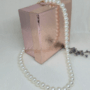 Colier handmade „Classic Pearl” cu perle albe
