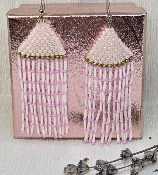 Cercei Toho – „Blush Fringe”
