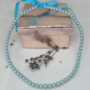 Colier handmade „Blue Pearl Shine”