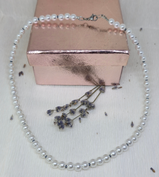 Colier handmade „Silver Glow”