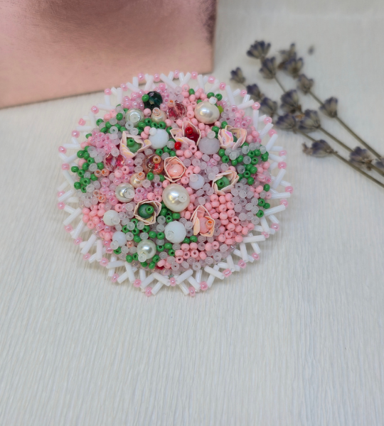 Broșă handmade – Blossom Bouquet Pin