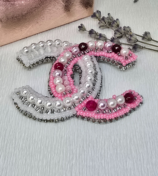 Broșă handmade – Double Charm Pin
