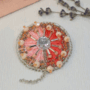 broșă păpădie handmade