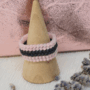 Inel handmade - Black Rose