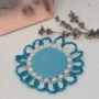 Broșă handmade - Pearl Wave