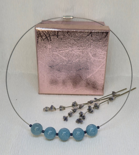 Colier handmade „Blue Serenity”